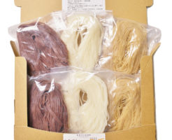 3食麺クリックポスト　夏季限定　画像は3種ミックス表示入り